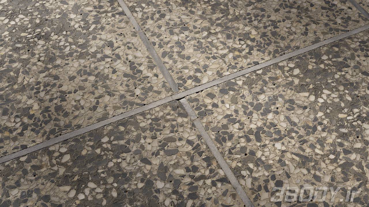 متریال موزاییک Stone Floor عکس 1